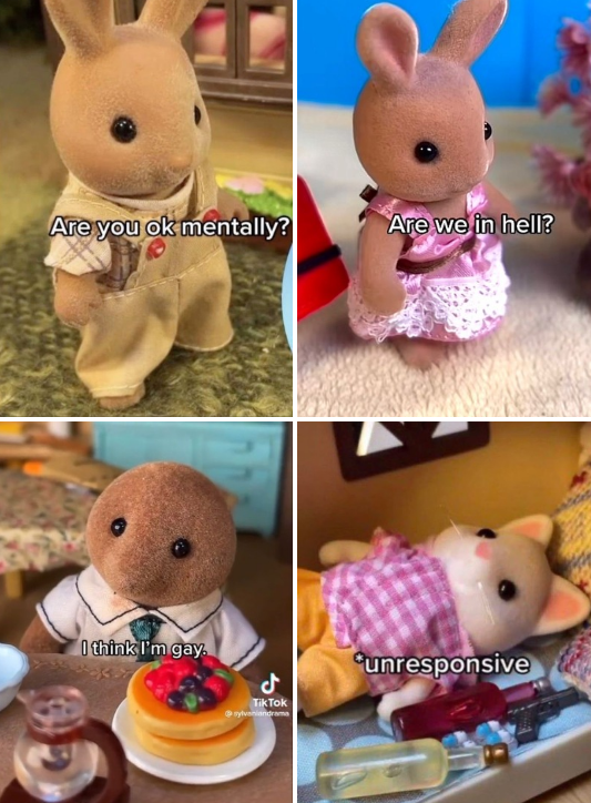 Taesia, Risha, Angelica, and Nik in that order