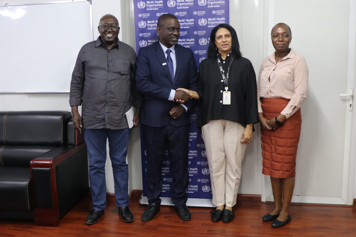 karamagih's tweet image. Thank you, @shabnambalouch1 for the courtesy call and the fruitful meeting. Our @oxfamsouthsudan - @WHOSouthSudan partnership can only strengthen the #health sector of #SouthSudan