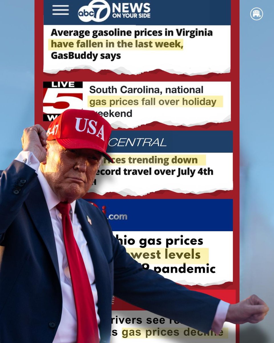 Under President Trump, gas prices are down across the country!