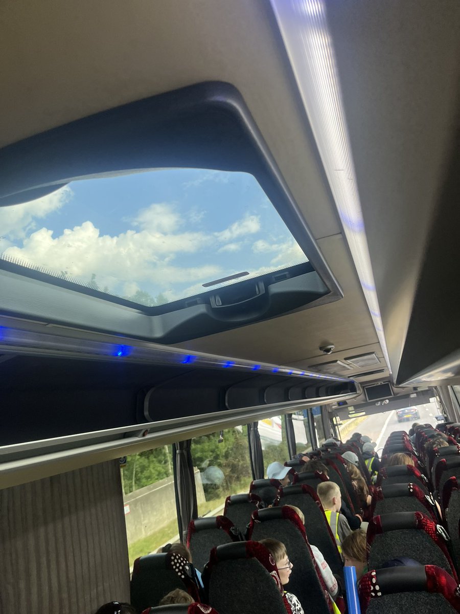 Year 6 are now on the way to their accomodation for the evening!