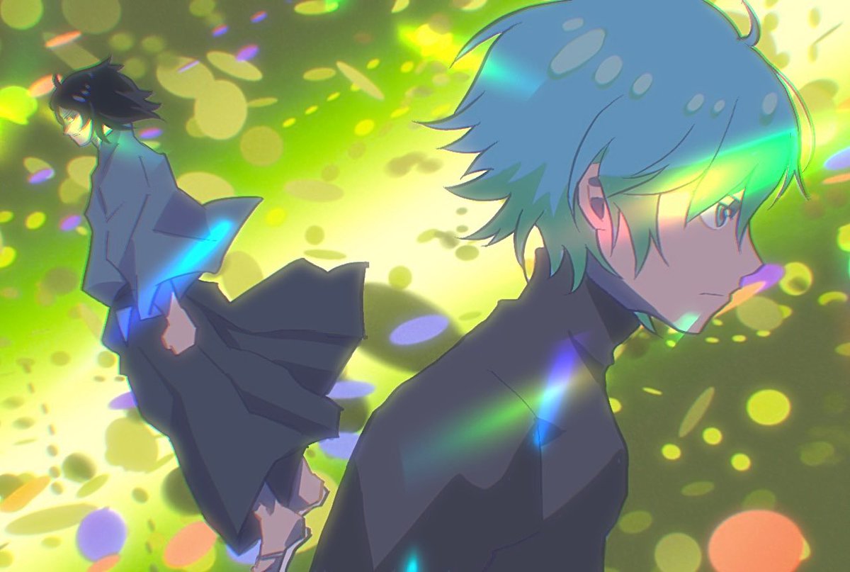 七夕に🎋キラキラ空間で澄斬再会してください絵