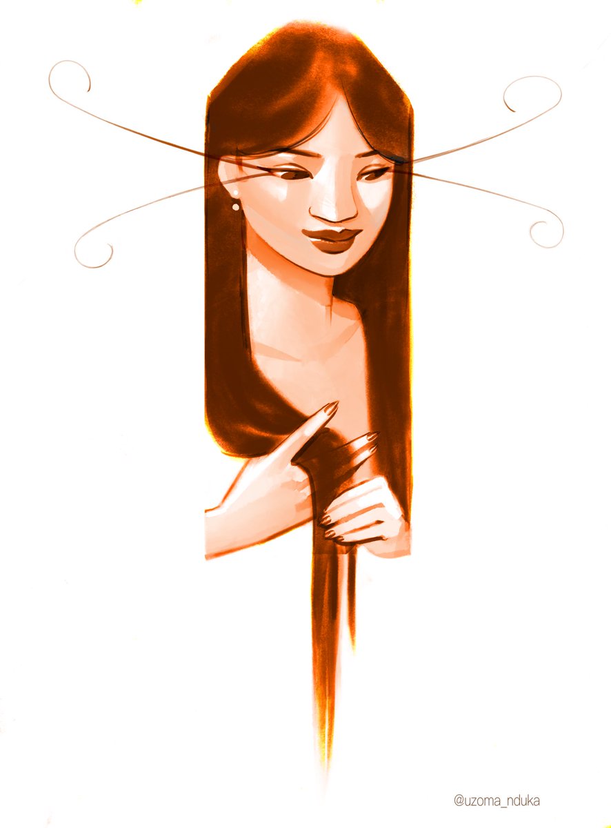 _uzoma_'s tweet image. I drew a phone wallpaper for myself