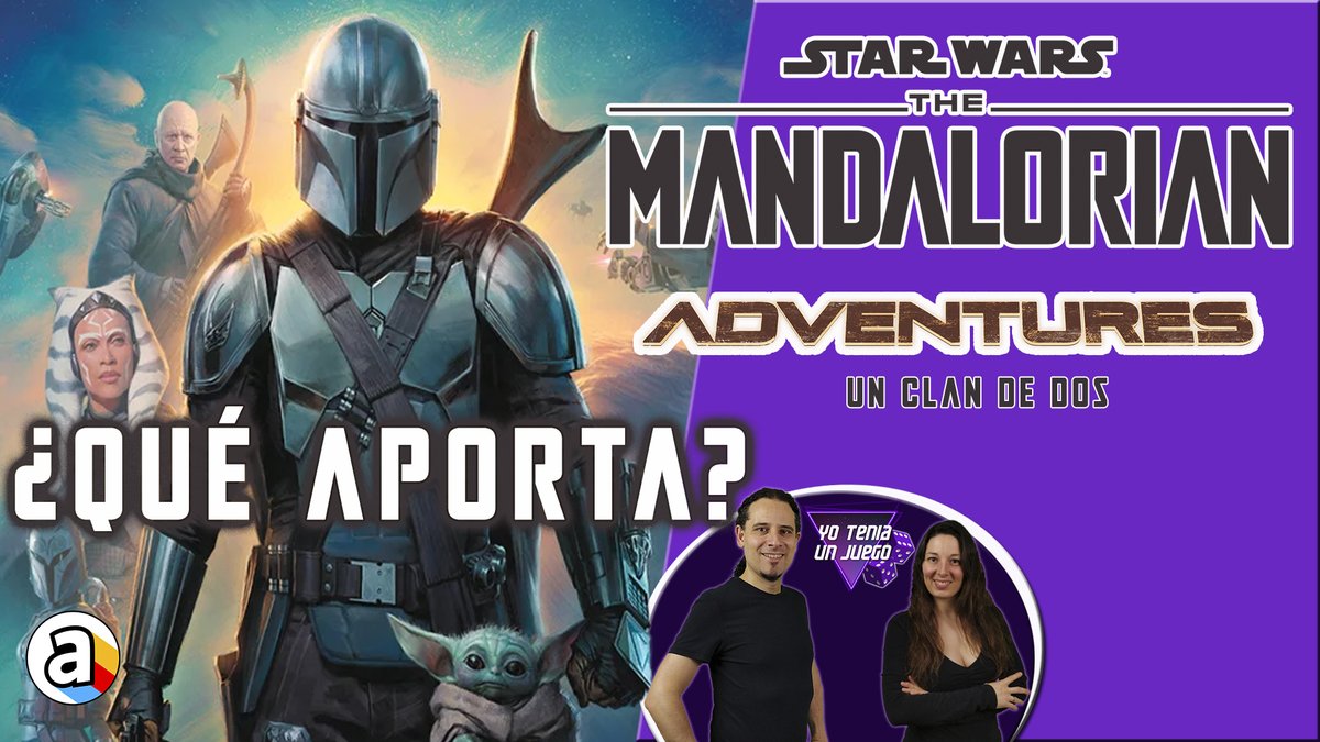 Yo Tenía Un Juego (@yoteniaunjuego) on Twitter photo Ocho minutos te separan de conocer todo lo que aporta Un Clan De Dos, la expansión de The Mandalorian: Adventures que narra los acontecimientos de la segunda temporada de la serie.
<a href="/Asmodee_es/">asmodee</a> <a href="/UnexpectGames/">Unexpected Games</a> <a href="/starwars/">Star Wars</a> <a href="/StarWarsSpain/">Star Wars España</a> #StarWars
👉youtu.be/8v1AgD-pMjI Ocho minutos te separan de conocer todo lo que aporta Un Clan De Dos, la expansión de The Mandalorian: Adventures que narra los acontecimientos de la segunda temporada de la serie.
<a href="/Asmodee_es/">asmodee</a> <a href="/UnexpectGames/">Unexpected Games</a> <a href="/starwars/">Star Wars</a> <a href="/StarWarsSpain/">Star Wars España</a> #StarWars
👉youtu.be/8v1AgD-pMjI