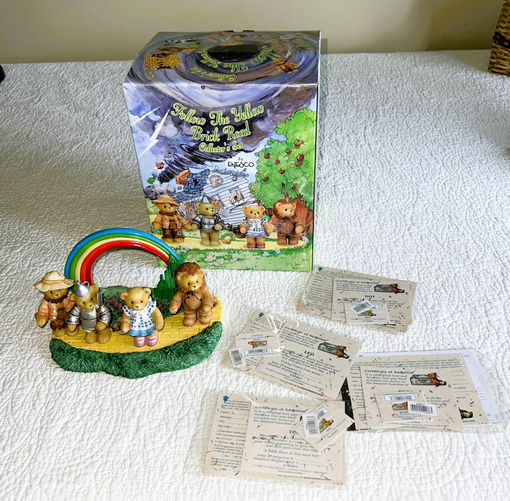その他 Cherished Teddies - Wizard of Oz - Set cherished teddies figurines Wizard of Oz 476501 | eBay