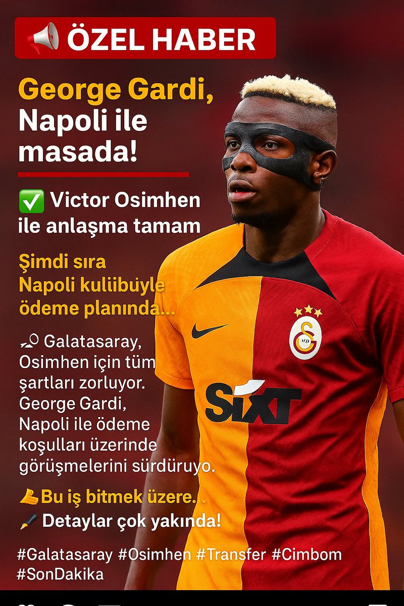 📢 özel haber
#Galatasaray #Osimhen #Transfer #Cimbom #SonDakika
