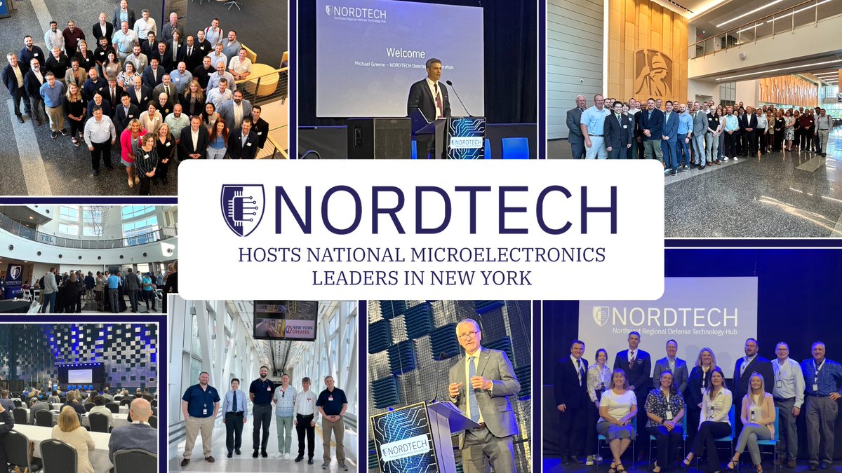 NORDTECHub's tweet image. What an impactful week of collaboration as Microelectronics Commons Hub participants met to discuss industry updates, partnerships, and future programs as part of the Annual @NORDTECHub Members Meeting: bit.ly/3TXKZ37