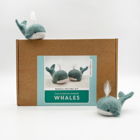 Sixtyplusurfers's tweet image. Sixtyplusurfers has teamed up with Bergin & Bath to give one lucky reader the chance to win a beautiful Whales Felting Kit!
For your chance to win this lovely prize, just pop over to the Sixtyplusurfers Crafts & Hobbies page at sixtyplusurfers.co.uk/crafts-and-hob…