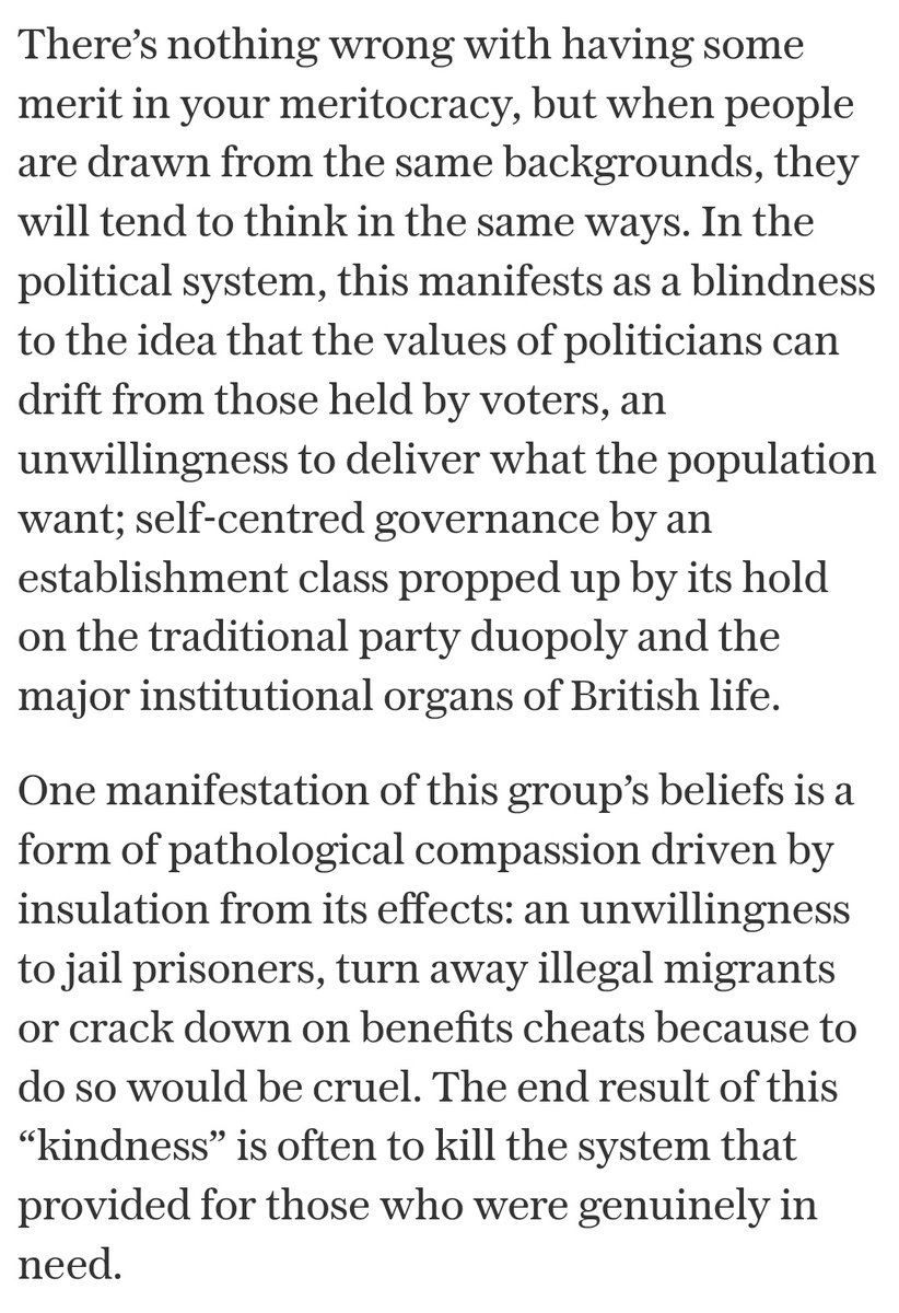 The purpose of the welfare state is to shackle the conscientious and productive to the workless, giving them the immense pleasure of working to pay for other people to have families they themselves struggle to afford