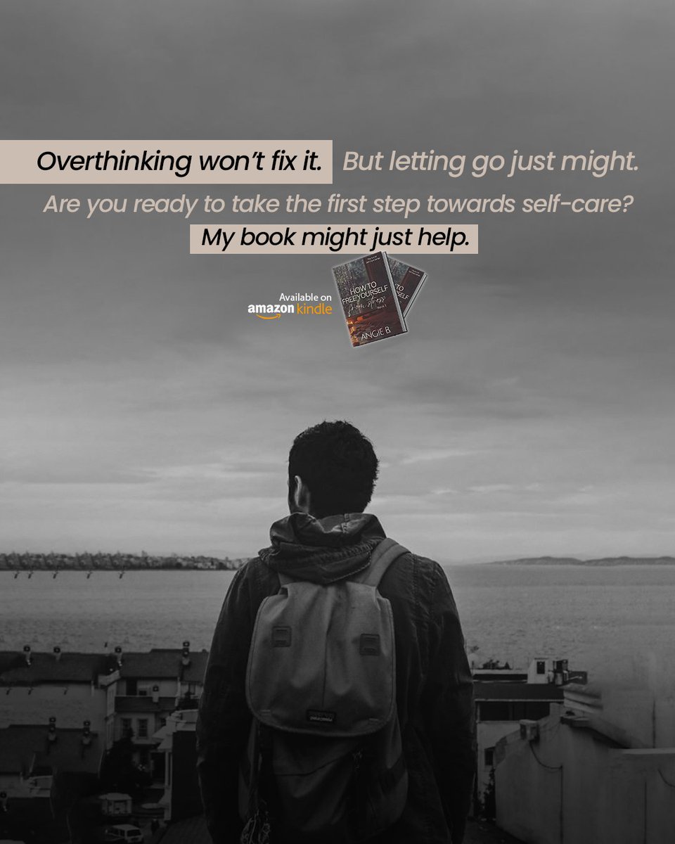 theauthorangieb's tweet image. Your mind deserves a break.

Overthinking keeps you stuck. Letting go moves you forward. If you&apos;re ready to reclaim your peace, this book might be the first step.

#Angelacarter #Howtofreeyourselffromstress #Letgo #Overthinking