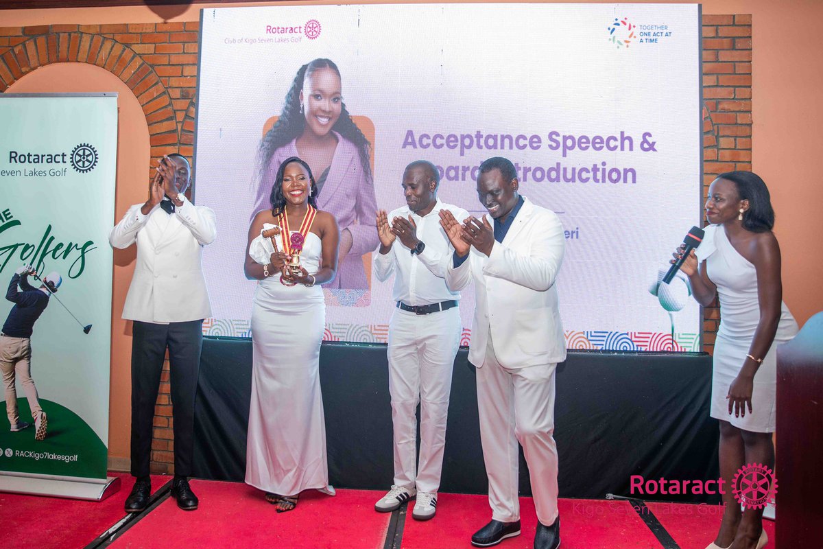 LouisShami31771's tweet image. It’s officially an Action Year! 💫
On Friday, I was installed as President of the Rotaract Club of Kigo 7 Lakes Golf⛳️
I am very grateful to God and everyone that showed up 🫶🏽.Let’s now go and impact lives.
@Kigo7Lakes @KKariisa @Rac7lakeskigo
#rotaract #rotary