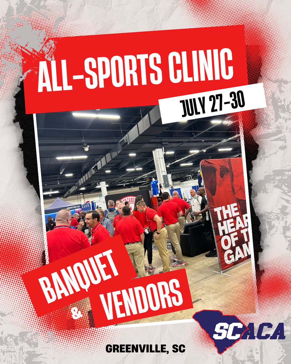 📅 Mark Your Calendar! Don't miss the 2025 SCACA All-Sports Clinic—an event full of insight, inspiration, and camaraderie. Make sure your membership is current so you can attend! 🔥

sccoaches.org/site_page.cfm?…