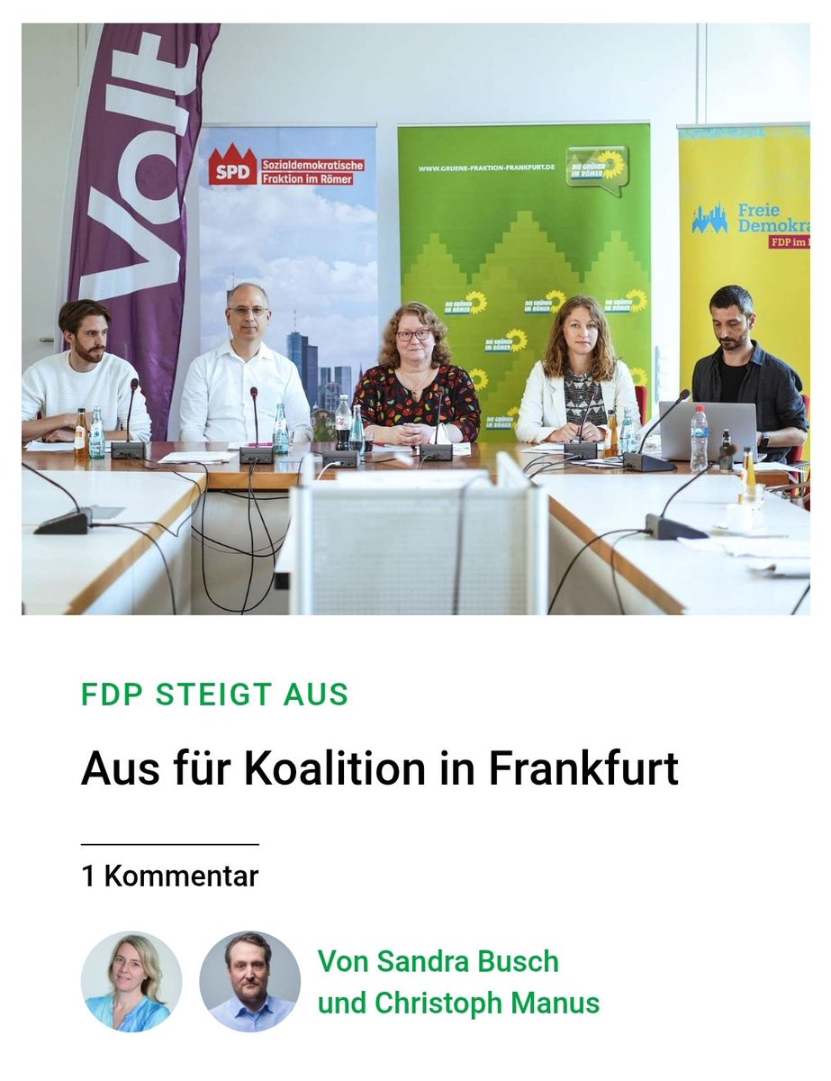 fr.de/frankfurt/die-…
die fdp ist aus der frankfurter koalition ausgestiegen 

grund ist die abstimmung über das neue suchthilfezentrum