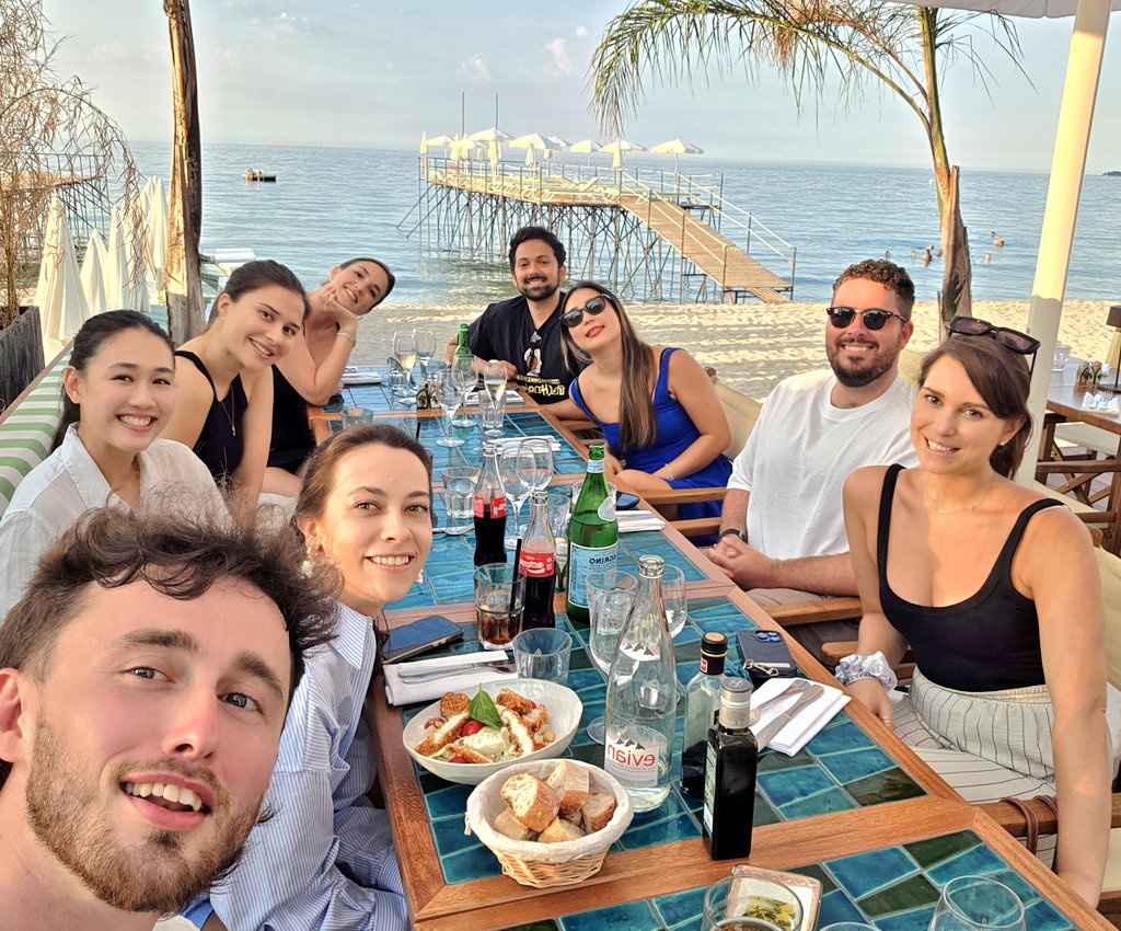Crypto Communications Collective (@crypto_comms_) on Twitter photo "Easily the most beautiful CCC meetup ever." Crypto PRs cranking up the heat even more at <a href="/EthCC/">EthCC - Ethereum Community Conference</a> in the French Riviera as we found time to do a beach side dinner.
What a way to kick off the European summer 😎 See you all in the next city! "Easily the most beautiful CCC meetup ever." Crypto PRs cranking up the heat even more at <a href="/EthCC/">EthCC - Ethereum Community Conference</a> in the French Riviera as we found time to do a beach side dinner.
What a way to kick off the European summer 😎 See you all in the next city!