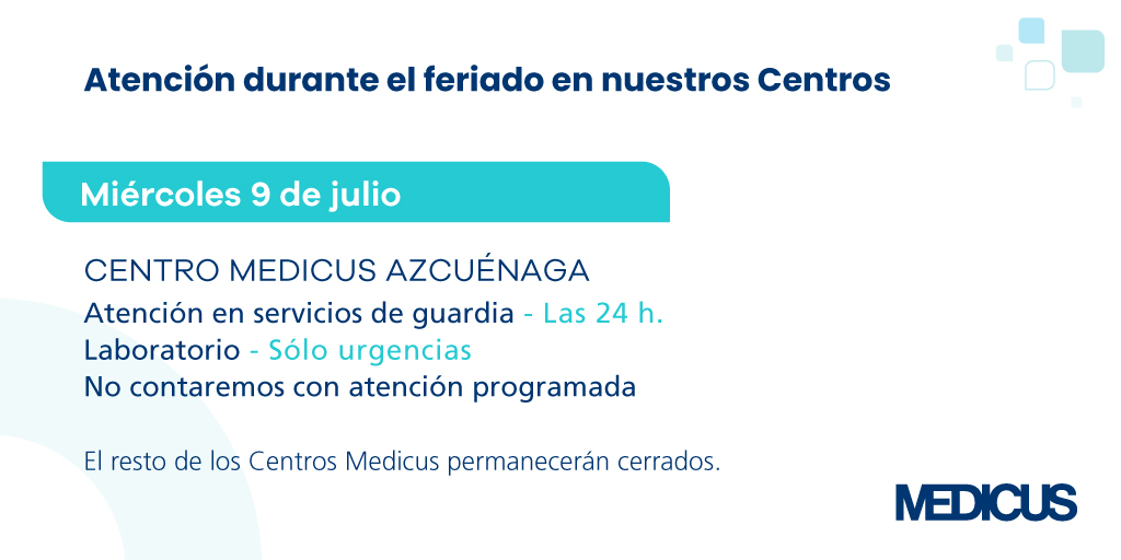 #MedicusTeInforma