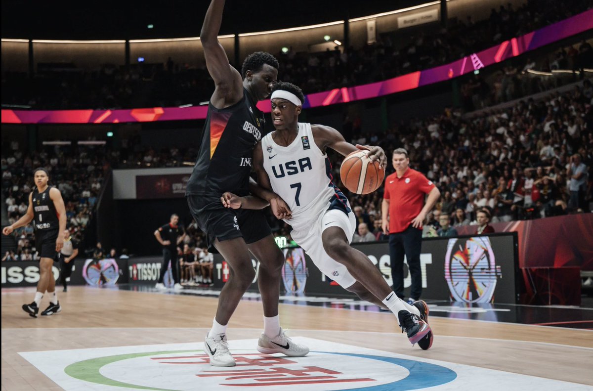 Just dropped my FIBA U19 Notebook:

– AJ Dybantsa’s up &amp; down MVP run
– Mikel Brown Jr. looked like a top 5 pick
– Tyran Stokes dominated in limited minutes
– Christian Anderson + German bigs
– Roman Siulepa is box office

Live scouting takeaways from Lausanne ➡️