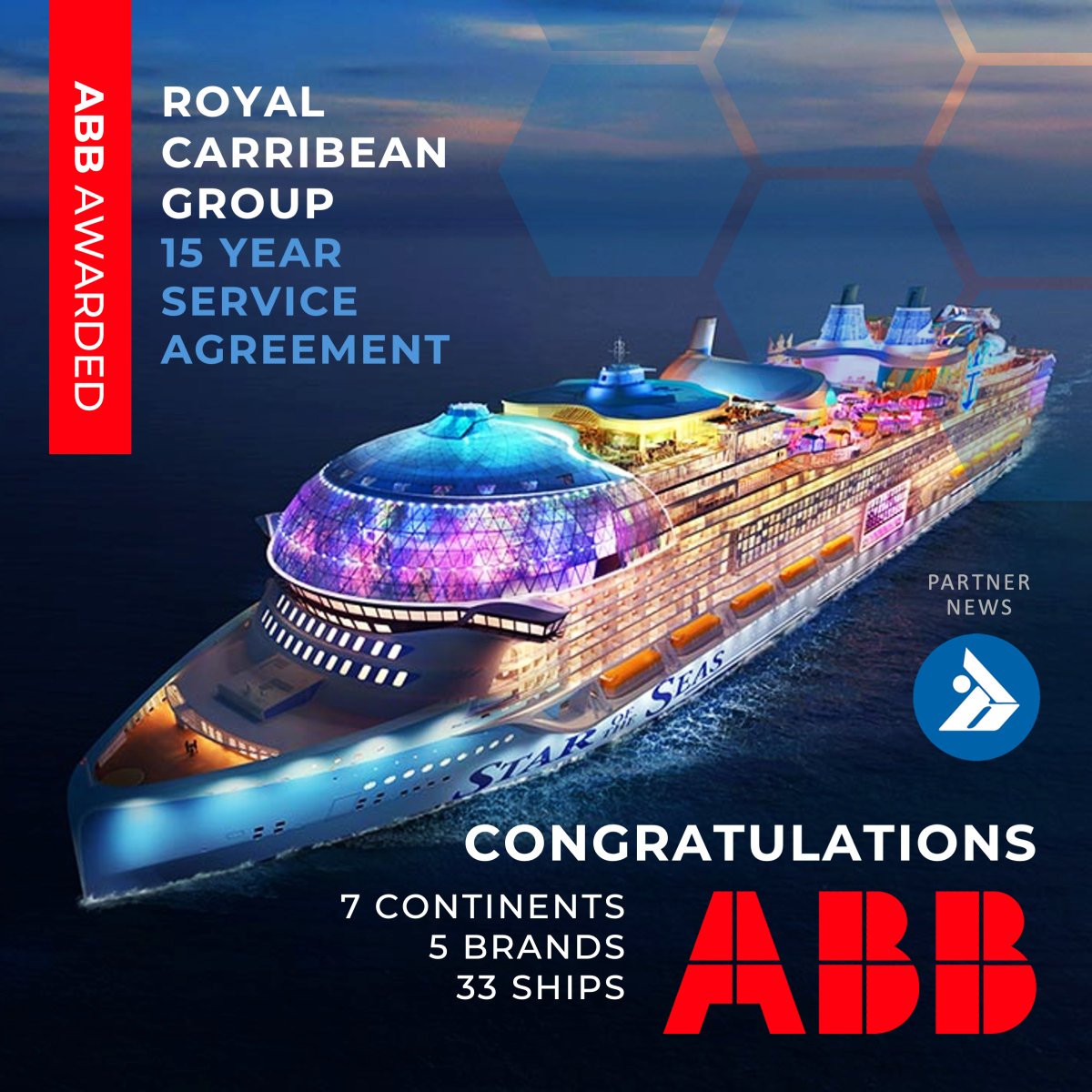 Congratulations <a href="/ABBgroupnews/">ABB</a>!! This 15-year service agreement covering 33 ships reaches every continent on earth. 

<a href="/bidtracer/">Bidtracer</a> makes complex service projects possible - any size, anywhere 🛳️ Book a demo: sales@bidtracer.com