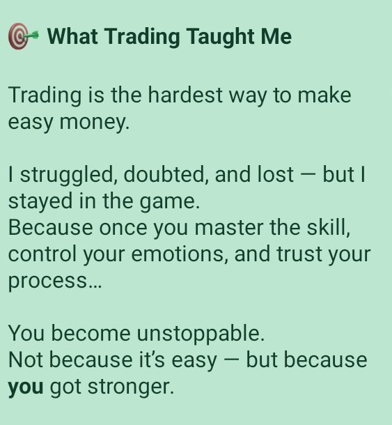Ranjeev_Sidhu's tweet photo. Trading is like any other discipline in life. 

The challenges, the setbacks, the losses, the gains - all serve as your greatest teachers and ultimately you can master this essential life skill

Keep moving forward
Keep hustling 
Keep learning https://t.co/DKnzpb7qgI