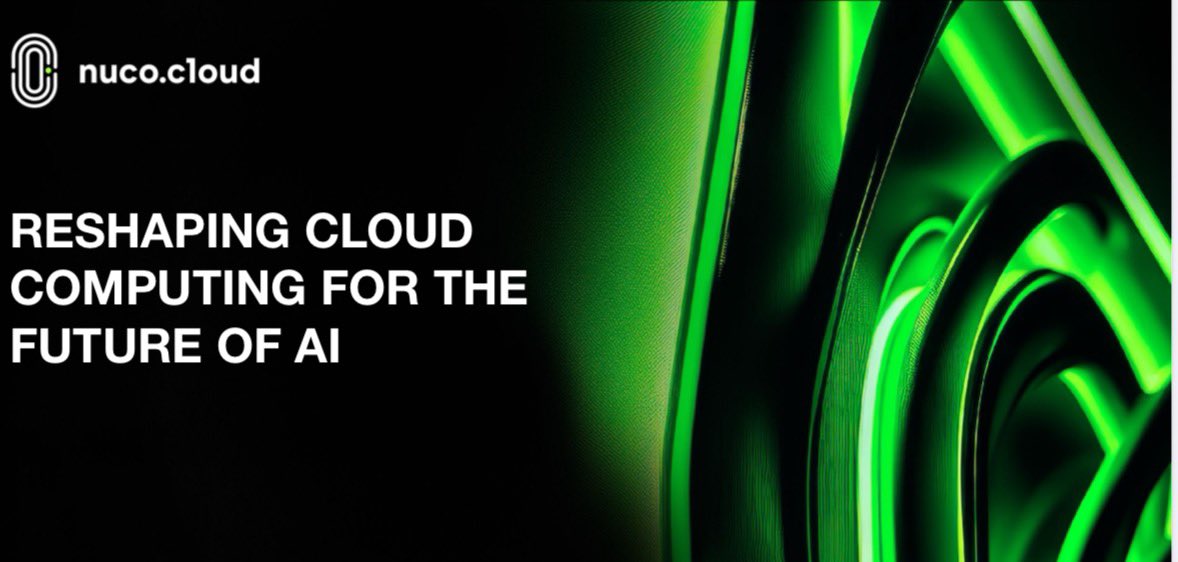 I am excited to announce my latest investment in $NCDT | <a href="/nucocloud/">nuco.cloud</a> 🔥

Why I’m bullish on $NCDT :

✅Computing power solution - $7 trillion dollar opportunity by 2030 for data centers alone  = massive opportunity 

✅AI needs massive amounts of computing power = growing industry