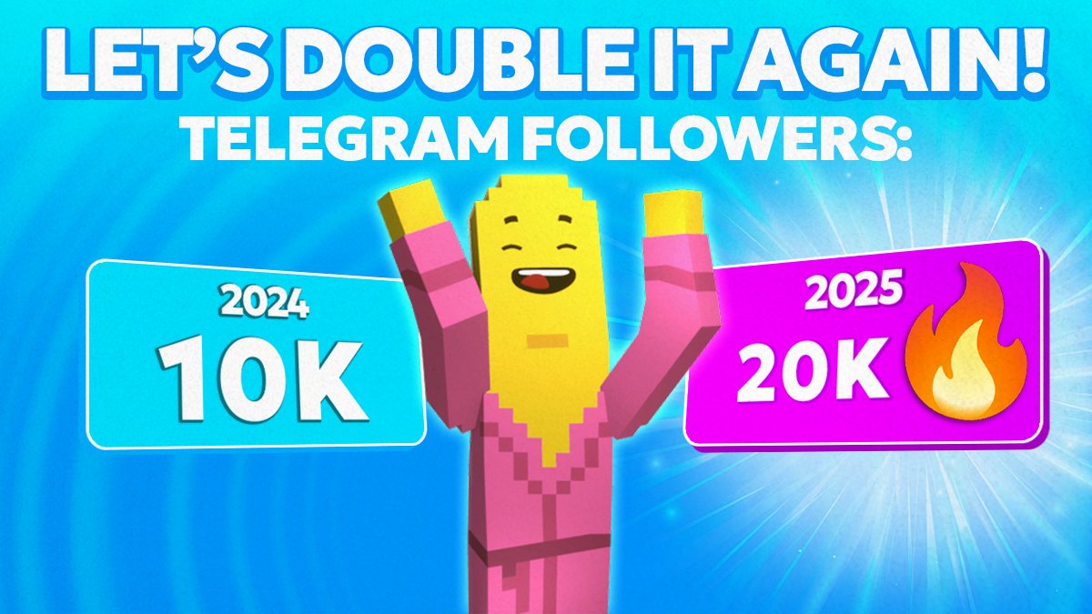 ChainersGame's tweet photo. 🎊 CHAINERS FAMILY IS BUZZING EVERYWHERE! 🎊

More than 20K FOLLOWERS ON OUR #TELEGRAM! 😱 1OO% GROWTH!
We're turning up the energy—quicker, stronger, and completely CHARGED! 💪

Fill us with your massive "W"s 🙌 in da comments!

Much appreciation to our relentless Chainers crew! ❤️

KEEP. IT. UP! 🫵