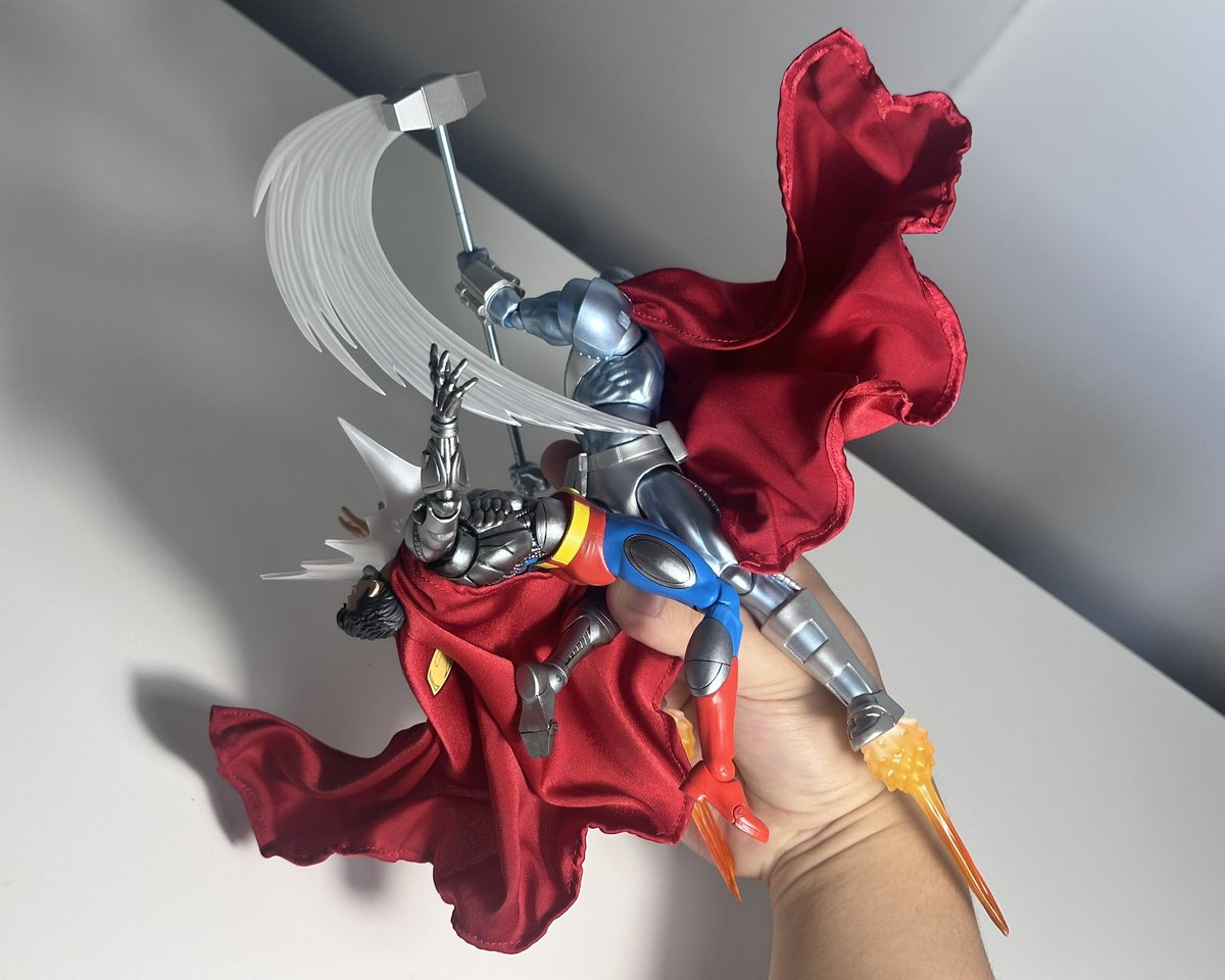 lethalcollector's tweet image. Day 2 of Posing Every #Superman Figure I Have: MAFEX Return of Superman Collection