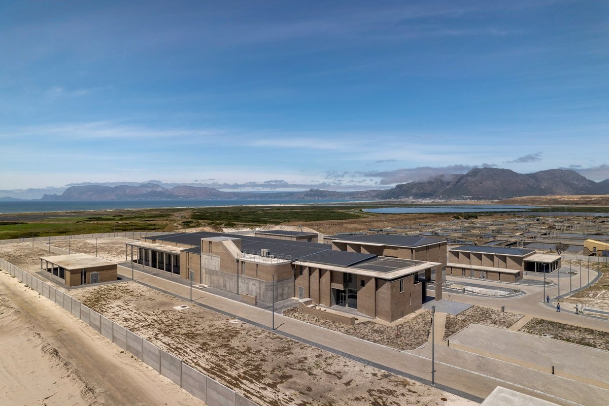 PropertyWheel's tweet image. The City of Cape Town’s first Advanced Water Reclamation Plant (AWRP) in Pelican Park has been named the ‘Jury Winner’ in the ‘Factories &amp;amp; Warehouses’ category at the 13th annual Architizer A+Awards in New York.
