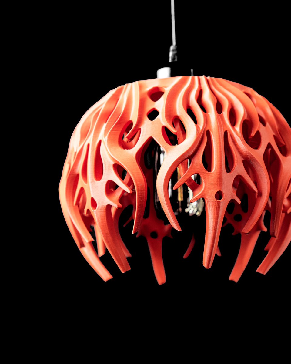 MODERNMACHINE3D's tweet image. Flutter Pendant Lamp by MODERN MACHINE
STL available on our @Thangs3D profile. You can start 3D printing this yourself.