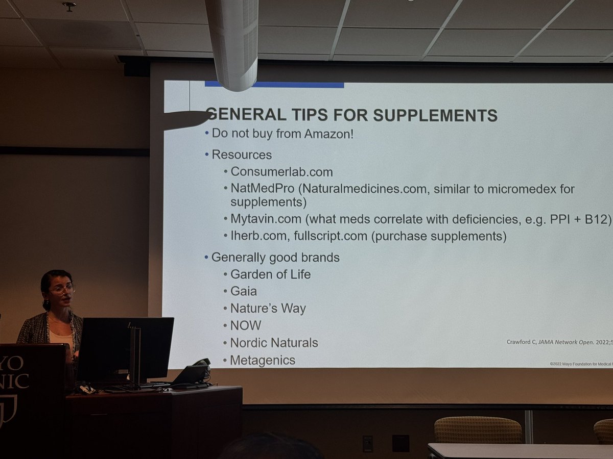 Jami Kinnucan, MD, FACG, AGAF, FCCF (@ibdgijami) on Twitter photo Excellent and informative <a href="/MayoClinicFLGIH/">Mayo Clinic Florida Gastroenterology & Hepatology</a> GI Grand Rounds by senior fellow <a href="/JessPetrovMD/">Jessica C. Petrov, MD MSc</a> on Integrative Medicine- how to can continue to care for the whole patient
She shared her elective at <a href="/AzCIM/">Andrew Weil Center for Integrative Medicine</a> this year and some practical tips on supplements, movement, sleep and breathing Excellent and informative <a href="/MayoClinicFLGIH/">Mayo Clinic Florida Gastroenterology & Hepatology</a> GI Grand Rounds by senior fellow <a href="/JessPetrovMD/">Jessica C. Petrov, MD MSc</a> on Integrative Medicine- how to can continue to care for the whole patient
She shared her elective at <a href="/AzCIM/">Andrew Weil Center for Integrative Medicine</a> this year and some practical tips on supplements, movement, sleep and breathing
