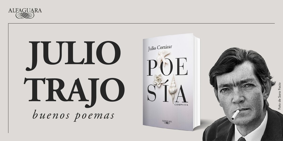 ¡Julio nos deleita con su poesía! 📖✍️ Disfruten de cada uno de sus versos en POESÍA COMPLETA: Julio Cortázar.⁣

Consíguelo aquí 👉: bit.ly/4eyHycL