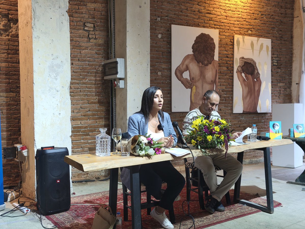 Digital Wisdom Beyond Perceptions book launch by <a href="/HuriYontucu/">Huri Yontucu</a>. The work is funded by <a href="/UKinCyprus/">UK in Cyprus</a> 
The book was published in three languages.