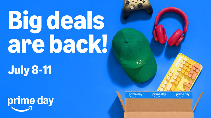 Amazon shared highlights of some of its upcoming Prime Day deals by category. Here are some highlights in Fashion: 
Save up to 50% on select Levi's apparel.
Save up to 50% on select Zappos styles from brands including Crocs, Steve Madden, and Merrell.
Save up to 50% on select