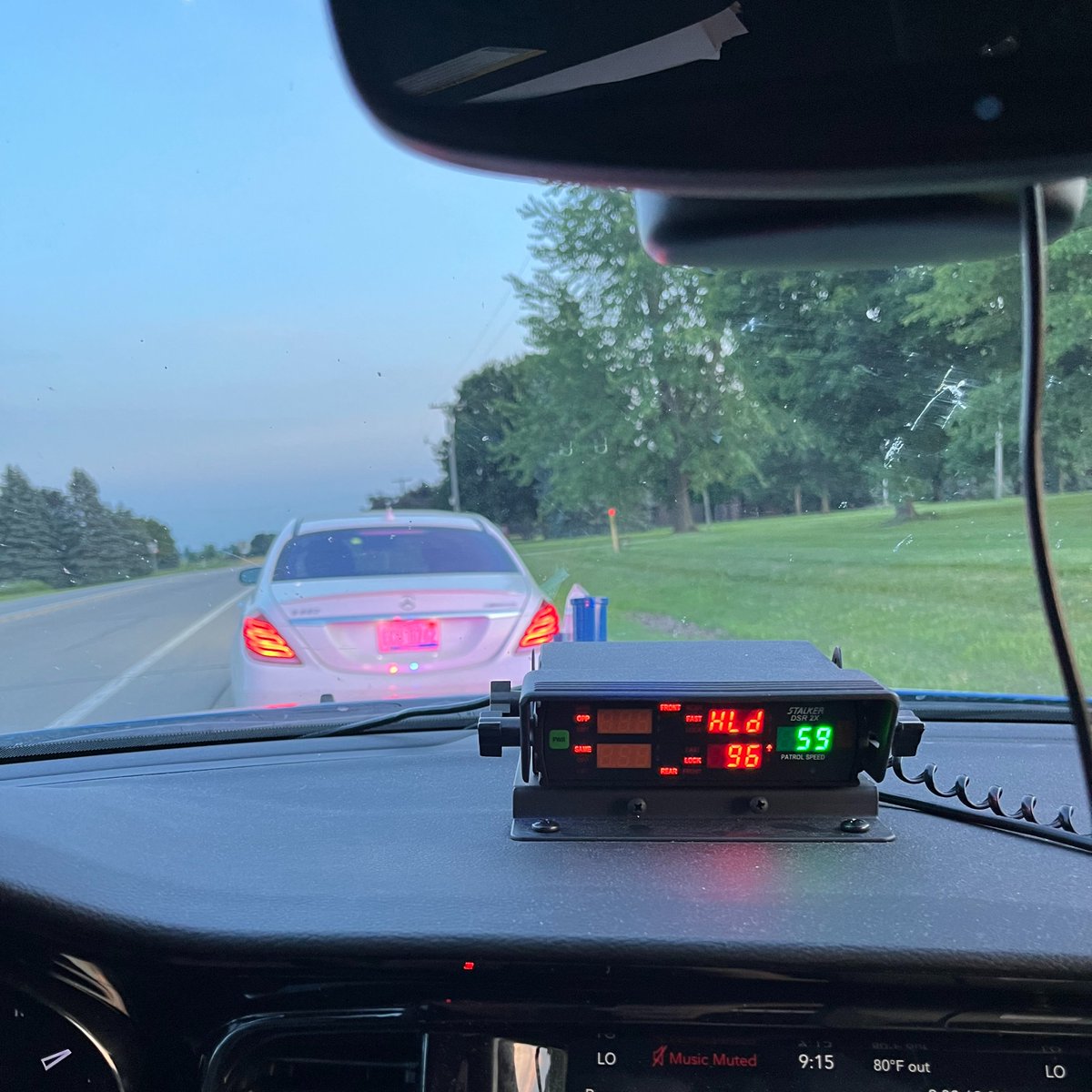 This driver was caught driving 96 MPH in a 55 MPH zone on M-53 in Sanilac County on 7/2/25.

Remember that troopers will be conducting speed enforcement throughout the state throughout July.  

#SlowDown 
#DriveMichiganSafely
