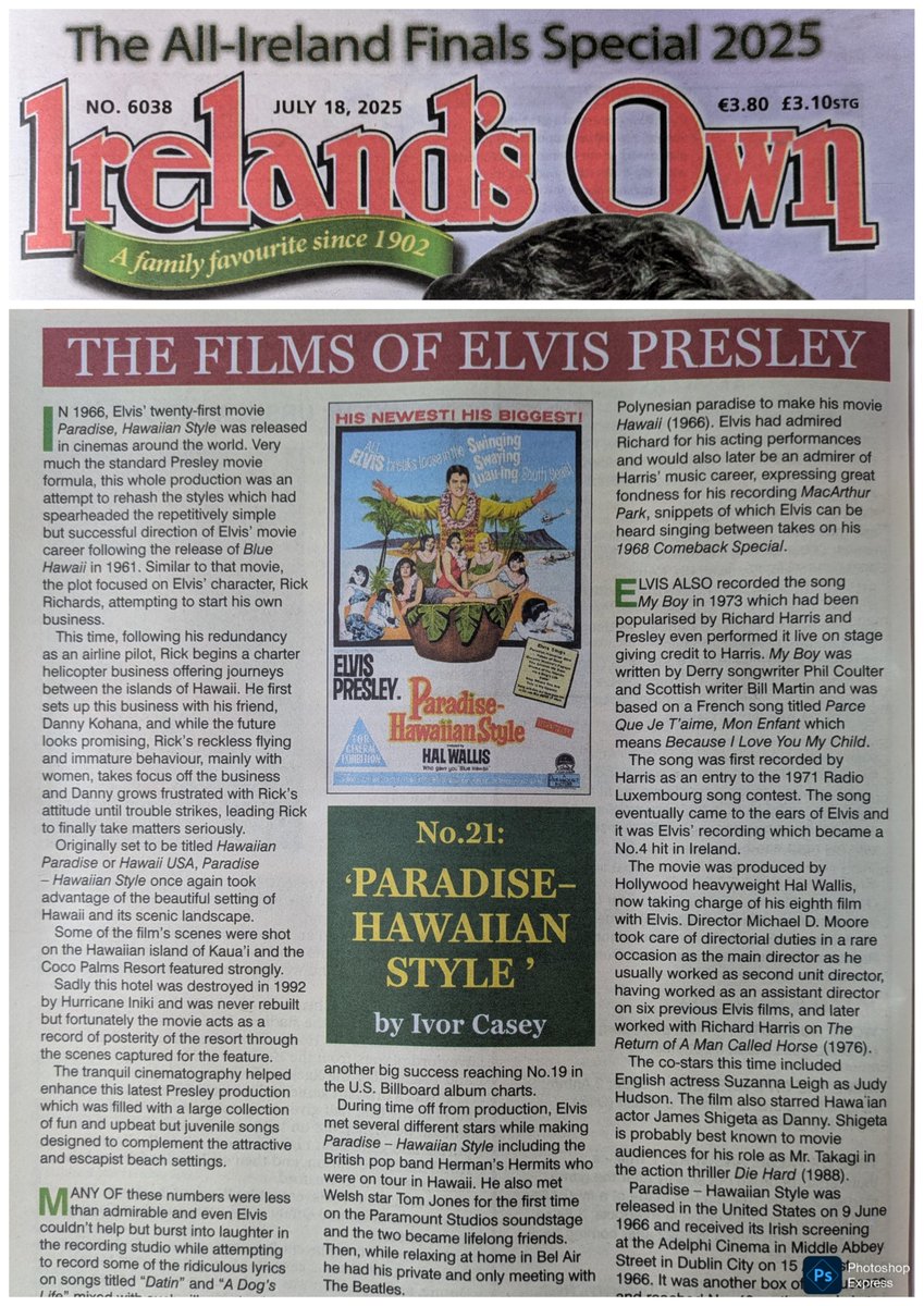 Elvis and Ireland tweet media