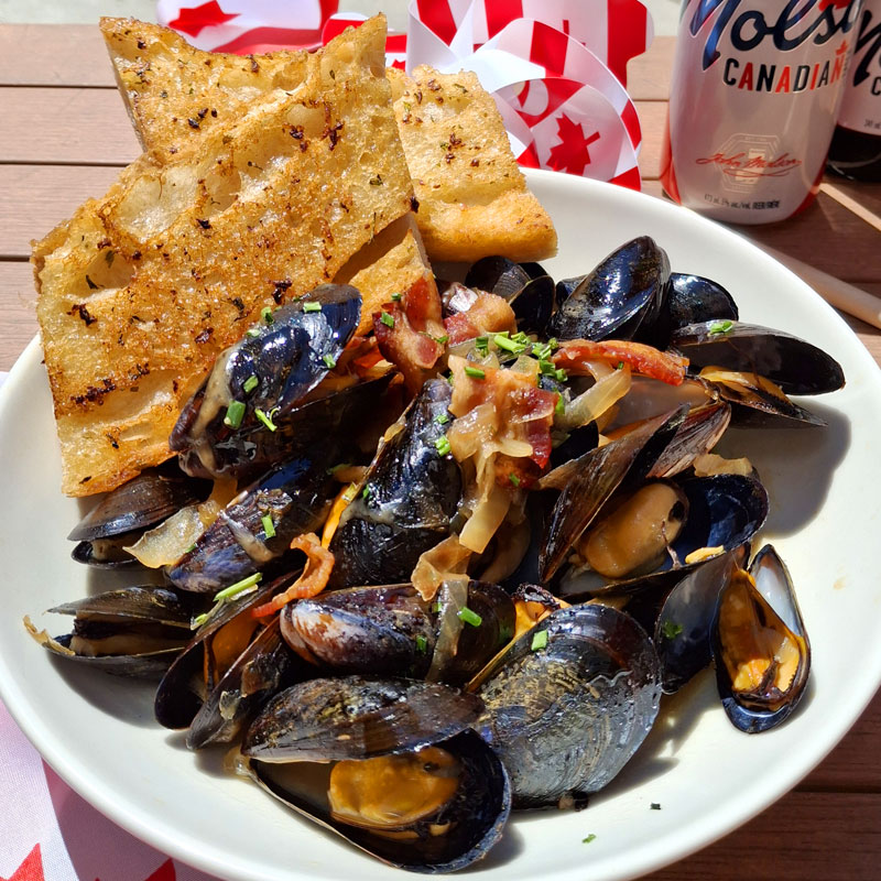 🦪 Make it a Mussels Monday at Firkin! 🇨🇦🍺
Kick off your week the Unapologetically Canadian way with our Beer-Steamed PEI Mussels paired perfectly with an ice-cold Molson Canadian 🍻

✅ Mussels steamed in beer
✅ Classic Canadian vibes
✅ Only at Firkin Pubs for a limited time