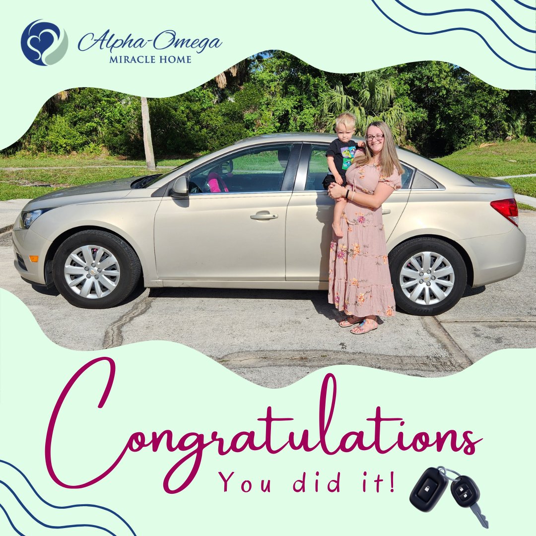 Aomh5's tweet photo. Big congrats to one of our amazing moms! 
She saved through our Car Match Program and just got the safe car she prayed for. Now she’s pursuing her dream job as a vet tech—another huge milestone! 🚗💙
💙 Help more moms rise, contact Nancy at: Nancy@aomh.org
#CarMatch https://t.co/RBJwPhsNoF