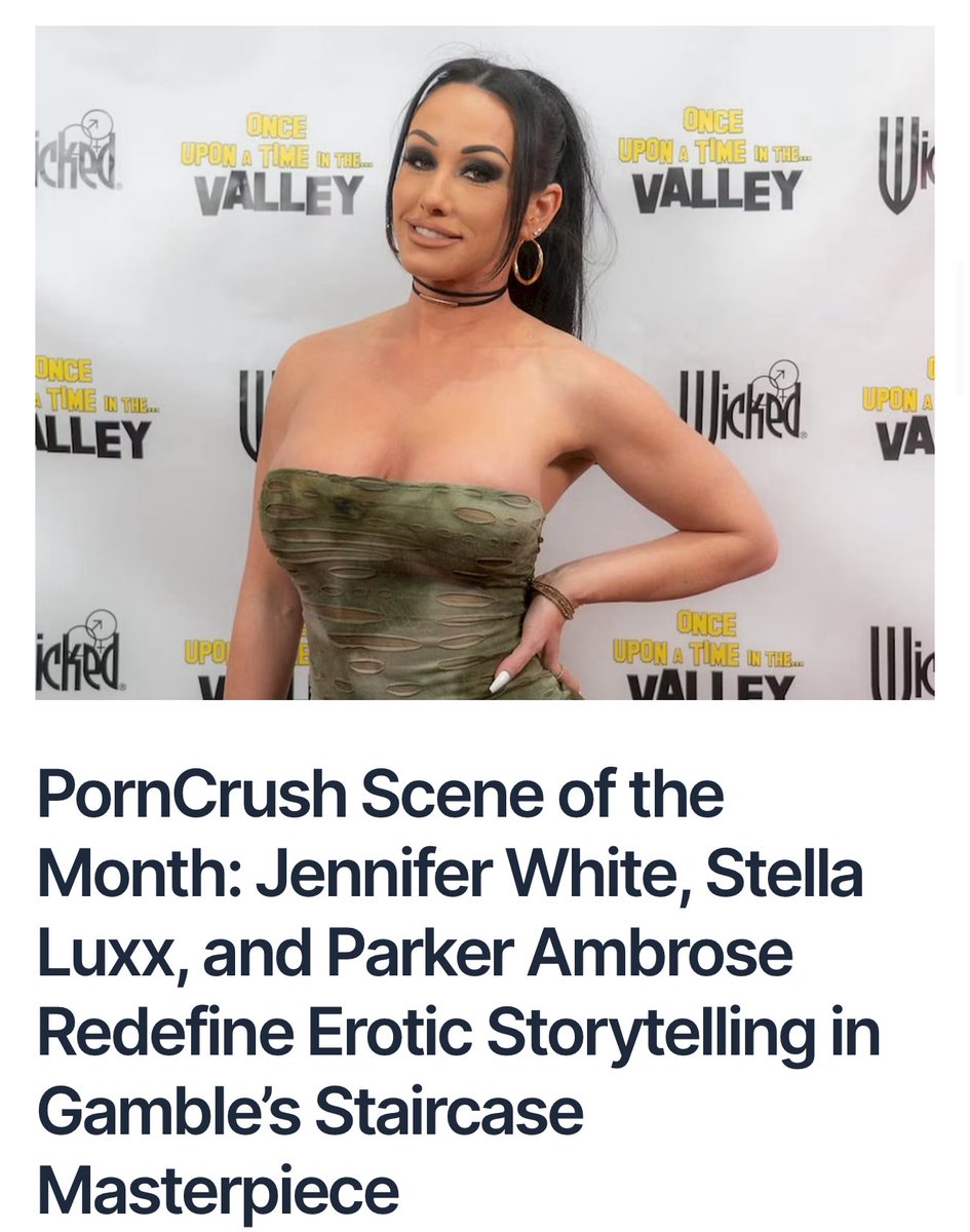 Austin King (@austinkingpc) on Twitter photo Love this in-depth/extended review of PornCrush’s “Scene of the Month” for June
<a href="/PornSessions_/">Porn Sessions</a> <a href="/jenwhitexxx/">Jennifer White</a> <a href="/LuxxStella/">Stella Luxx 💋</a> <a href="/xParkerAmbrose/">Parker Ambrose</a> <a href="/sethgamblexxx/">Seth Gamble</a> <a href="/WickedPictures/">WICKED</a>
porncrush.com/articles/jenni… Love this in-depth/extended review of PornCrush’s “Scene of the Month” for June
<a href="/PornSessions_/">Porn Sessions</a> <a href="/jenwhitexxx/">Jennifer White</a> <a href="/LuxxStella/">Stella Luxx 💋</a> <a href="/xParkerAmbrose/">Parker Ambrose</a> <a href="/sethgamblexxx/">Seth Gamble</a> <a href="/WickedPictures/">WICKED</a>
porncrush.com/articles/jenni…