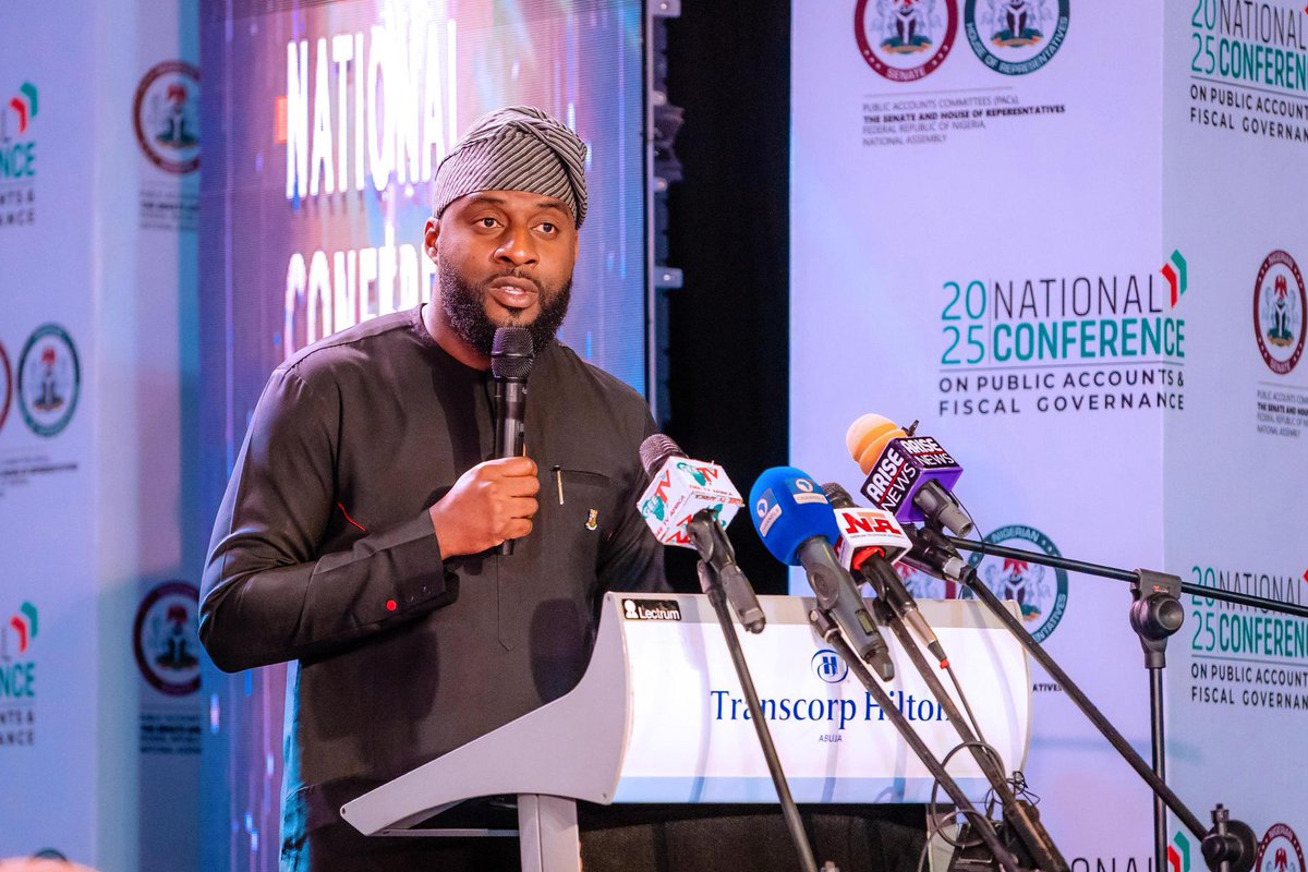Adebo_ogund's tweet image. Today, I addressed the opening ceremony of the 2025 National Conference on Public Accounts and Fiscal Governance, held at the Transcorp Hilton, Abuja.
As Chairman of the Conference of Speakers of State Legislatures of Nigeria (CSSLN), I reaffirmed our commitment to promoting…