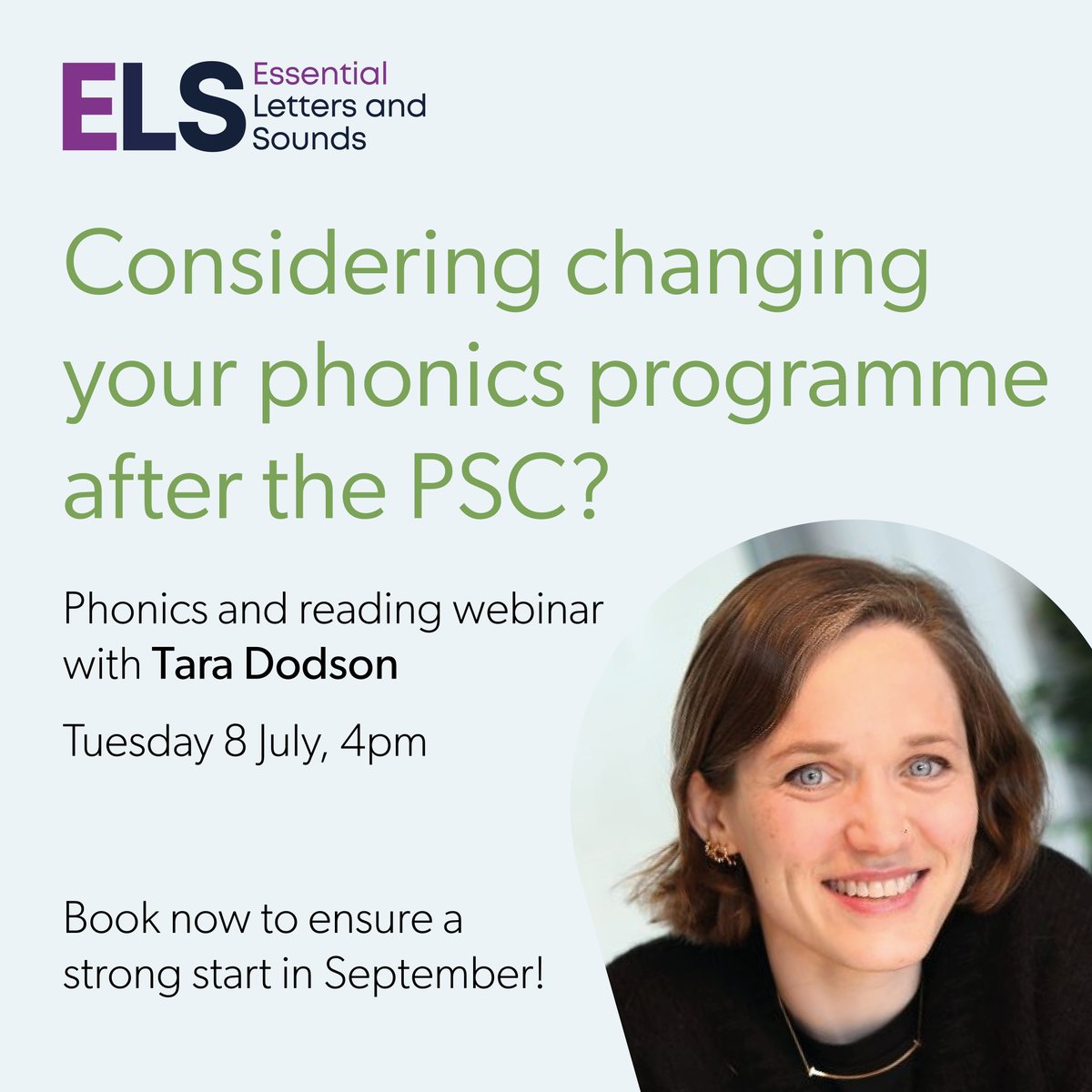 OUPPrimary's tweet image. Don't miss our free webinar with Tara Dodson on Tues 8 July! If you're looking to change your phonics programme, find out how ELS will kickstart phonics teaching for R–Y2/P1–P3, boost reading fluency and support all learners including those with SEND.
👉 ow.ly/m3a950Wj1Gn