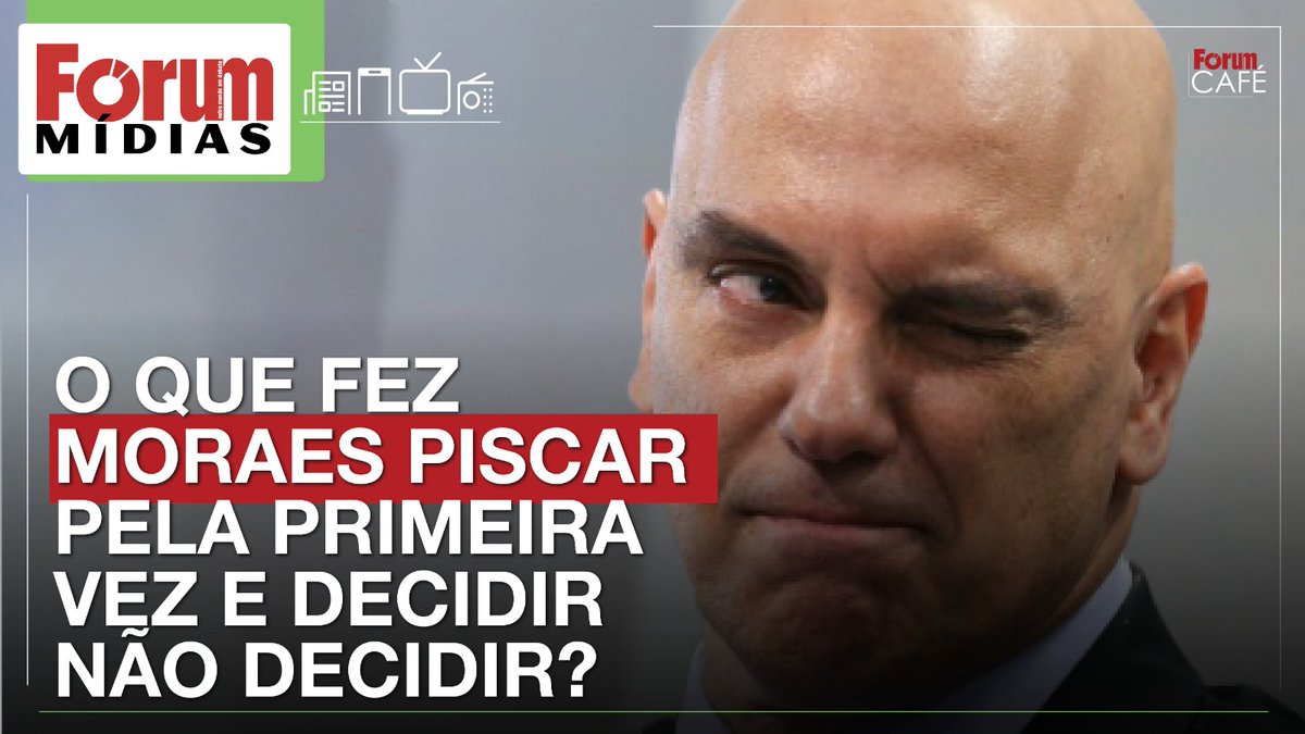 Revista Fรณrum (@revistaforum) on Twitter photo O que fez Moraes piscar pela primeira vez e decidir nรฃo decidir?
Confira a anรกlise de Antรดnio Mello (<a href="/blogdomello/">Blog do Mello ๐ง๐ท๐จ๐บ๐ฆ๐ท๐บ๐พ๐ง๐ด๐ต๐น</a>) no quadro #FรณrumMรญdias: youtu.be/hsXdpjlEeWs
#MoraesNรฃoDecidiu #TVFรณrum #Fรณrum #RevistaFรณrum O que fez Moraes piscar pela primeira vez e decidir nรฃo decidir?
Confira a anรกlise de Antรดnio Mello (<a href="/blogdomello/">Blog do Mello ๐ง๐ท๐จ๐บ๐ฆ๐ท๐บ๐พ๐ง๐ด๐ต๐น</a>) no quadro #FรณrumMรญdias: youtu.be/hsXdpjlEeWs
#MoraesNรฃoDecidiu #TVFรณrum #Fรณrum #RevistaFรณrum