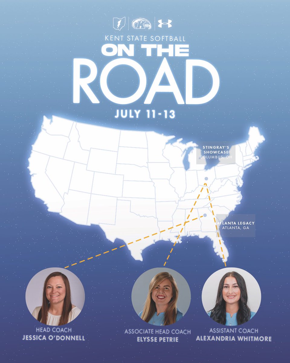 Columbus and Atlanta we are coming to a field near you! We are looking forward to seeing some great softball this weekend #GoFlashes