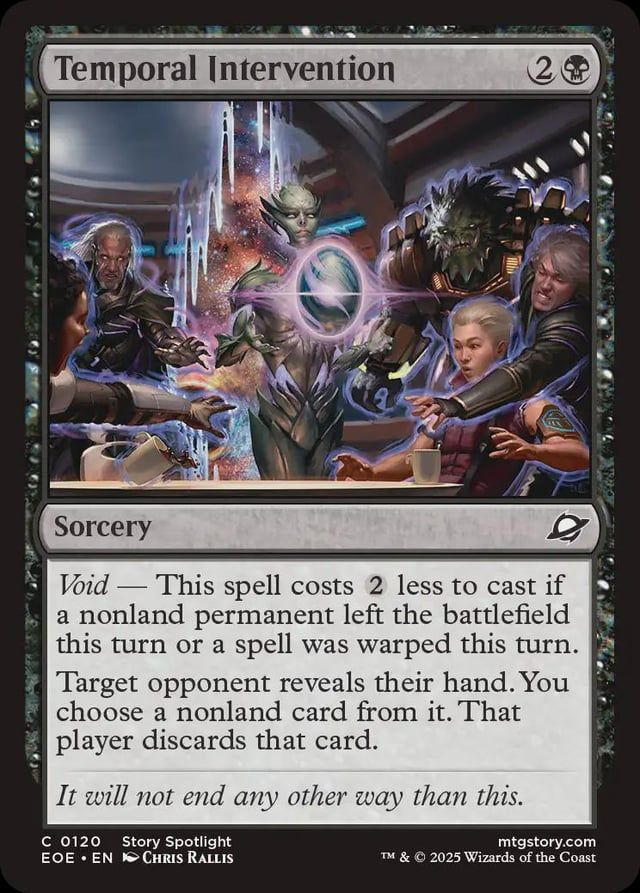 solid card in mono black pezzettini (8 discard spells alongside Mesmeric Fiend?), might see play in many decks,