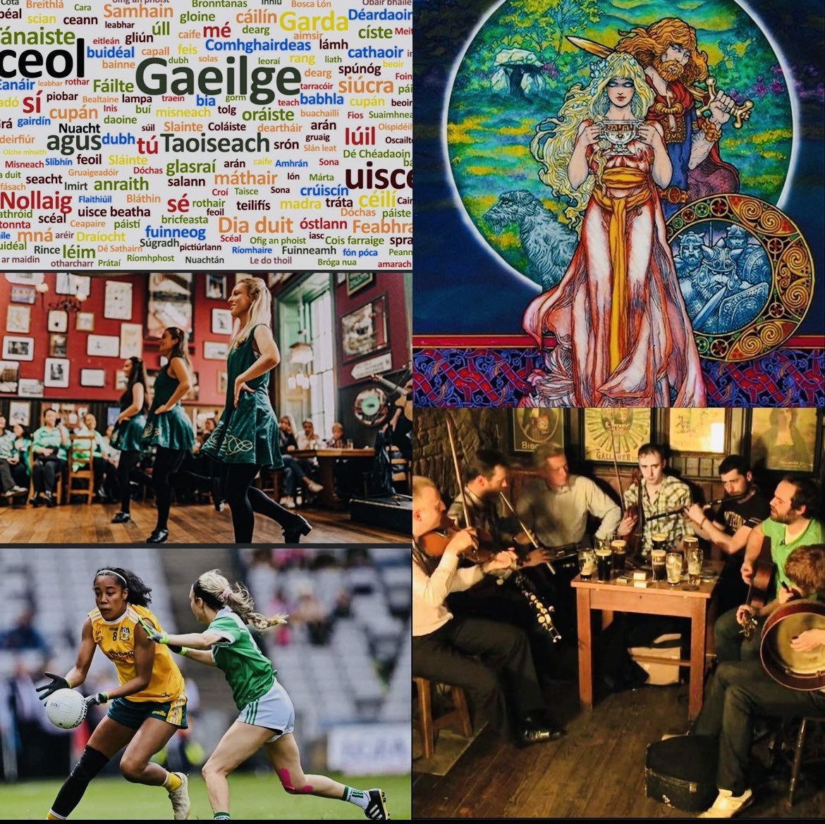 This is Culture. It is song, dance, stories, language,  sport. 

Is cultúr é seo. Is amhránaíocht, damhsa, scéalta, teanga, spórt é

☘️🇮🇪