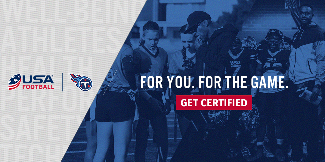 titanscommunity's tweet image. Interested in becoming a certified youth tackle football coach? Sign up for our @USAFootball Coach Certification Clinic on July 12 at @NissanStadium! Limited free spots are available using the code TITANS25🚨
Register here: account.usafootball.com/events/1406