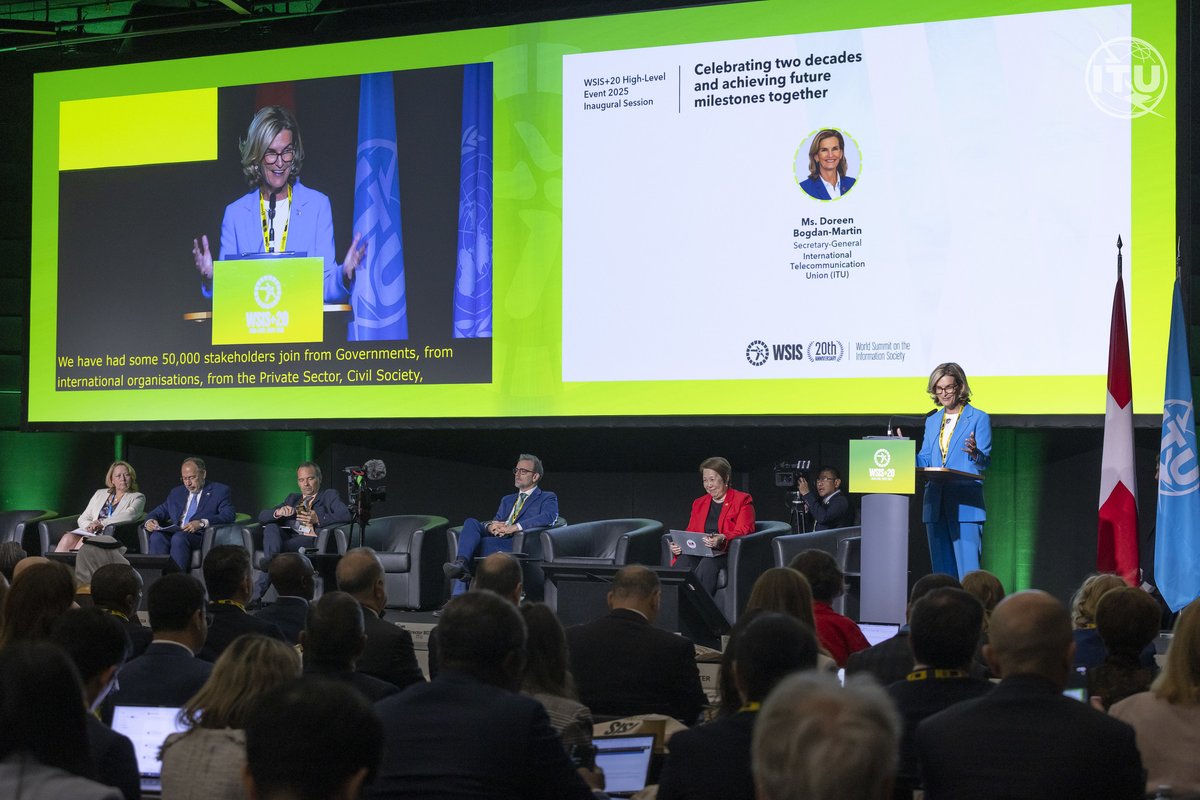 Int’l Telecommunication Union tweet media