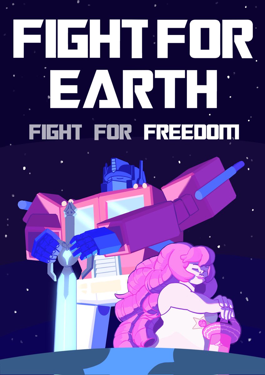 randompers0n_63's tweet image. Join the rebellion for Earth today!
#OptimusPrime #StevenUniverse