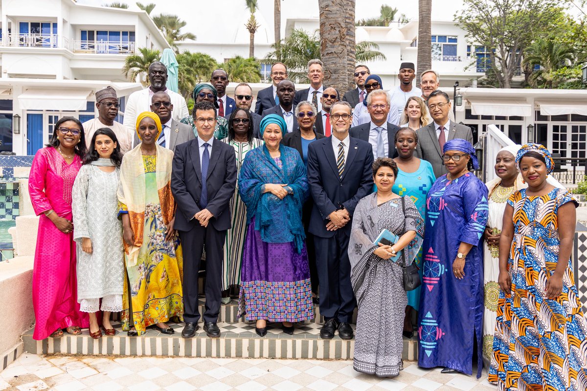 United Nations The Gambia (@ungambia) on Twitter photo Stronger together.
“No single actor can deliver the SDGs alone”.
The <a href="/UN/">United Nations</a> Deputy Secretary-General engaged development partners to discuss strengthening collaboration, leveraging resources, and delivering transformative results for people and planet. Stronger together.
“No single actor can deliver the SDGs alone”.
The <a href="/UN/">United Nations</a> Deputy Secretary-General engaged development partners to discuss strengthening collaboration, leveraging resources, and delivering transformative results for people and planet.