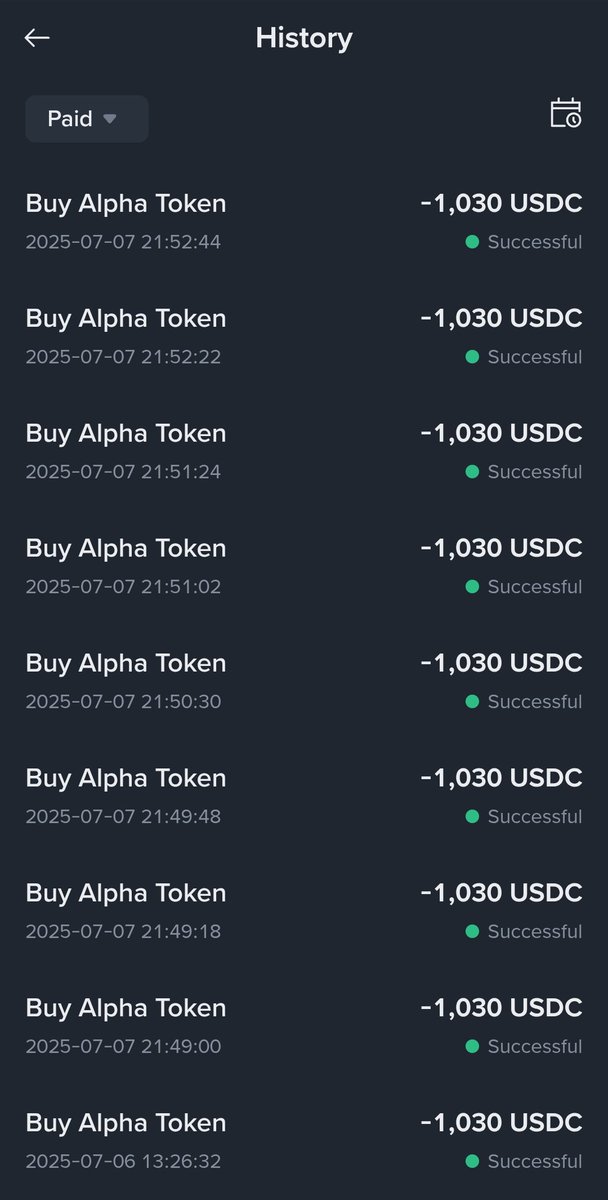 Naddibtc's tweet photo. 📌 Binance Alpha Daily Tip

Today’s (07-07-2025) Alpha Token: Bedrock ($BR)

✅ Hold at least $1,000+ USDC
🔁 Trade $1,030 per order in $BR
🔂 Do 4 or 8 trades 
💸 Total cost: $2
🏋‍♀️ Earn 15–16 Alpha Points

Stay consistent, volume matters in Alpha farming

#BinanceAlpha https://t.co/2zTtyeRiDd