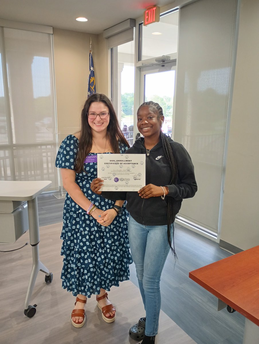 🎉 Big news! Two talented Bibb students have been accepted into Wesleyan College’s Dual Enrollment Program as of 6/24! We’re so proud of their hard work and excited for what’s ahead! 📚💫

#bibbctae #ctaedelivers