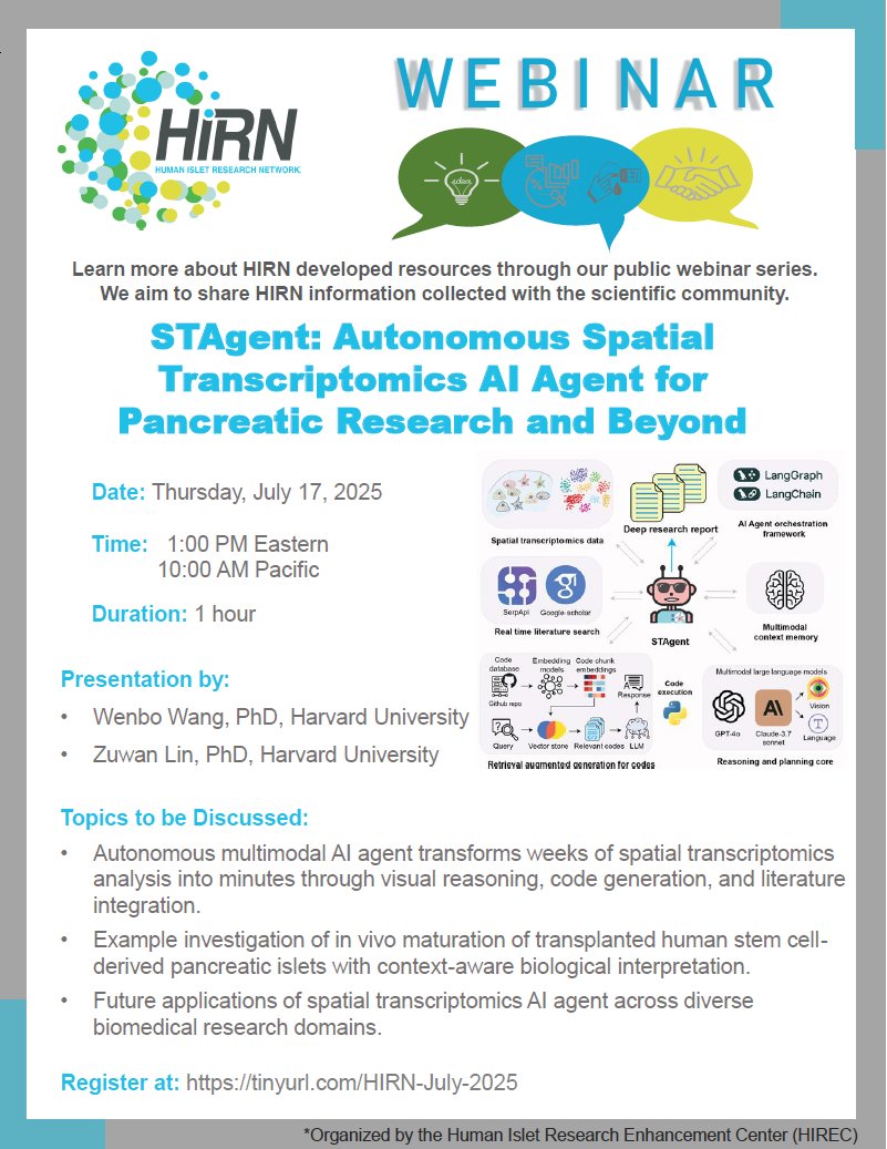 JuanAlvarezDom's tweet image. Democratizing Spatial Tx-omics webinar, with @ganoopyliujia @WangXiaoLab's @wenbowang11 @ZuwanLin - Looking forward this July 17!
