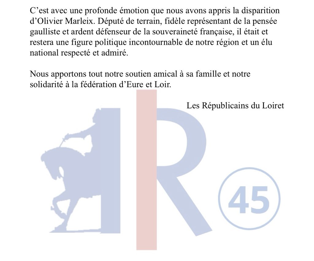 Les Républicains du Loiret - 45 tweet media