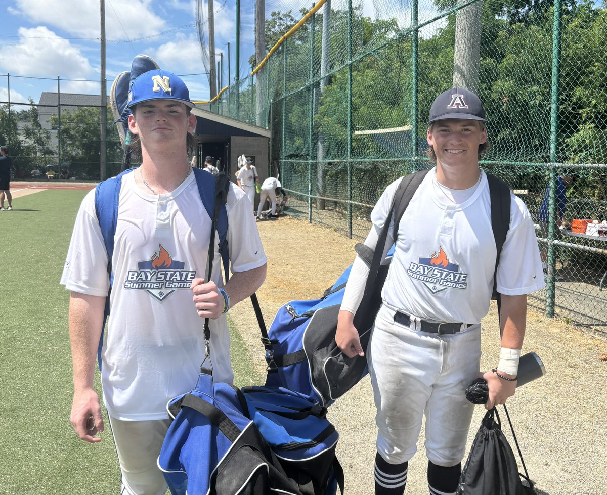 Jack Therrien (@jacktherrien09) on Twitter photo Excited to be playing <a href="/BayStateGames/">Bay State Games</a> on the Southeast team alongside <a href="/ECEaglsBsb/">East Coast Eagles</a> catcher <a href="/lundrigan127/">Sean Lundrigan</a>. Won our first game 6-3. <a href="/CoachJacobsNHS/">Coach Jacobs</a> Excited to be playing <a href="/BayStateGames/">Bay State Games</a> on the Southeast team alongside <a href="/ECEaglsBsb/">East Coast Eagles</a> catcher <a href="/lundrigan127/">Sean Lundrigan</a>. Won our first game 6-3. <a href="/CoachJacobsNHS/">Coach Jacobs</a>